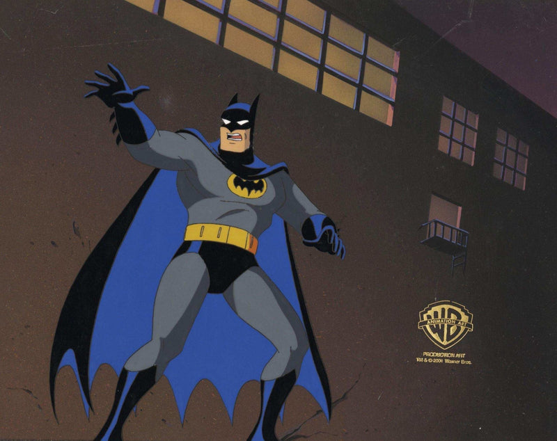 Batman The Animated Series Original Production Cel On Original Background: Batman - Choice Fine Art