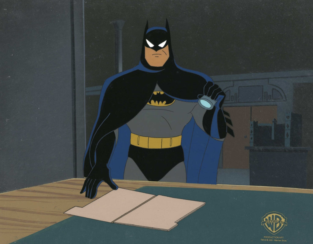 Batman The Animated Series Original Production Cel On Original Background: Batman - Choice Fine Art