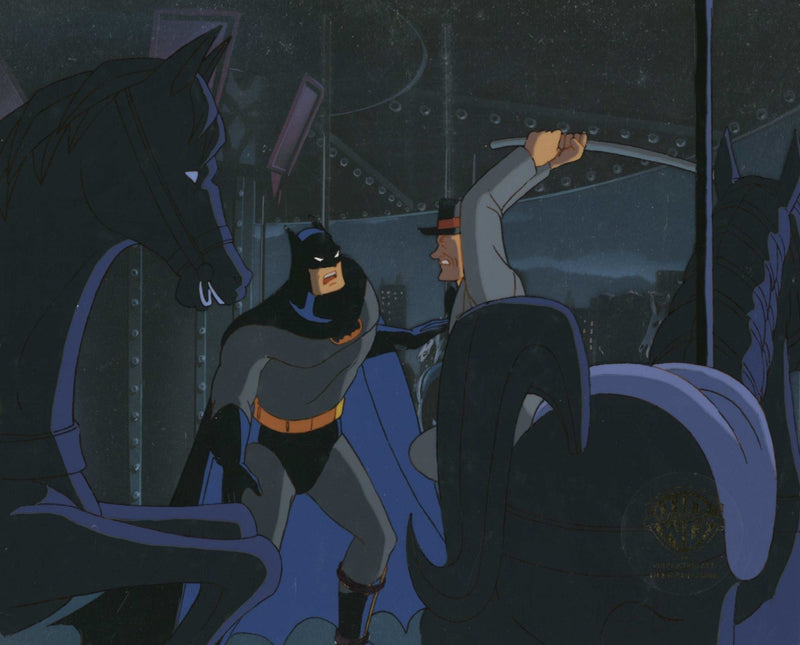 Batman The Animated Series Original Production Cel On Original Background: Batman - Choice Fine Art