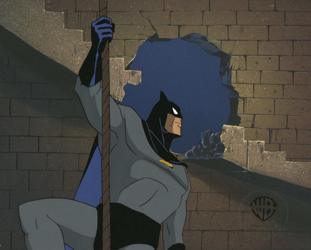 Batman The Animated Series Original Production Cel on Original Background: Batman - Choice Fine Art