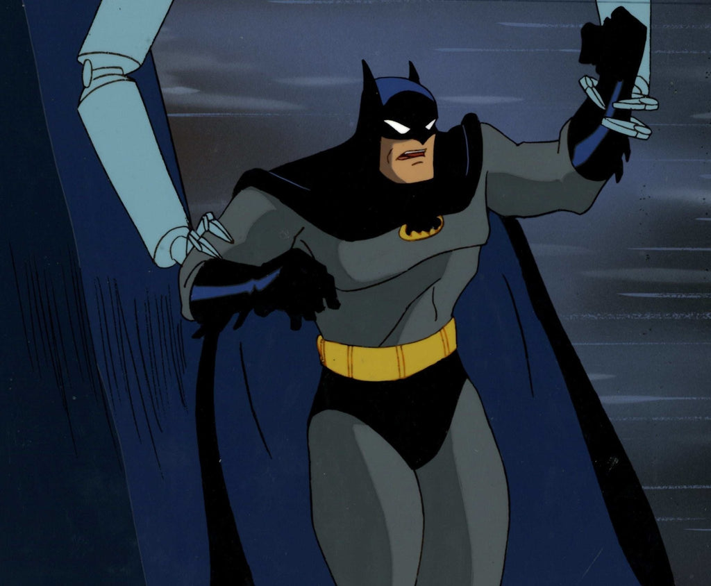 Batman The Animated Series Original Production Cel On Original Background: Batman - Choice Fine Art