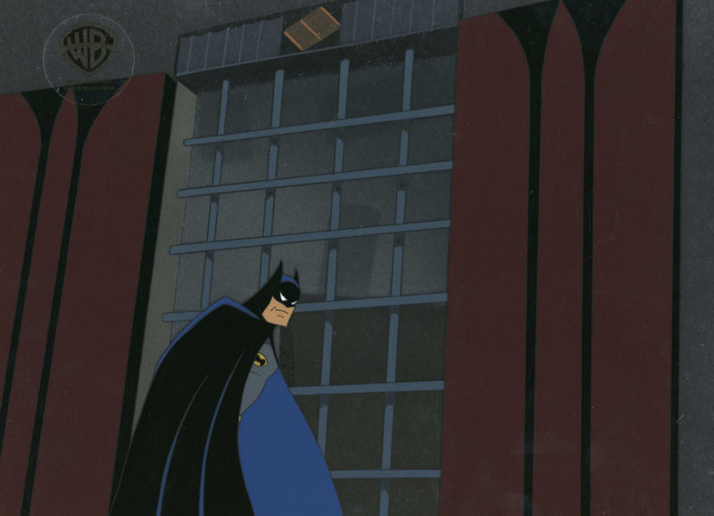 Batman The Animated Series Original Production Cel On Original Background: Batman - Choice Fine Art