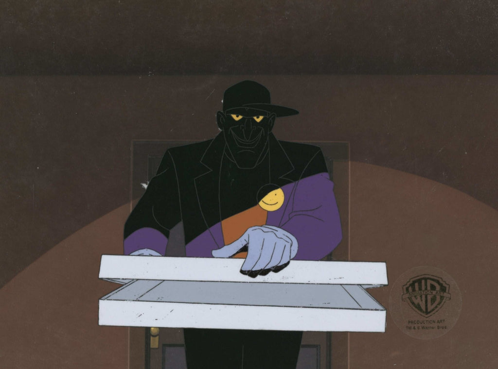 Batman The Animated Series Original Production Cel on Original Background: Joker - Choice Fine Art