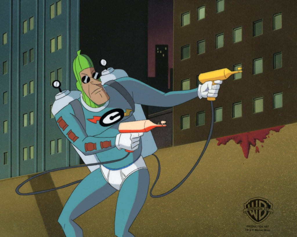 Batman The Animated Series Original Production Cel with Matching Drawing: Condiment King - Choice Fine Art