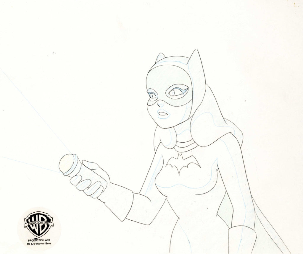 Batman The Animated Series Original Production Drawing: Batgirl - Choice Fine Art