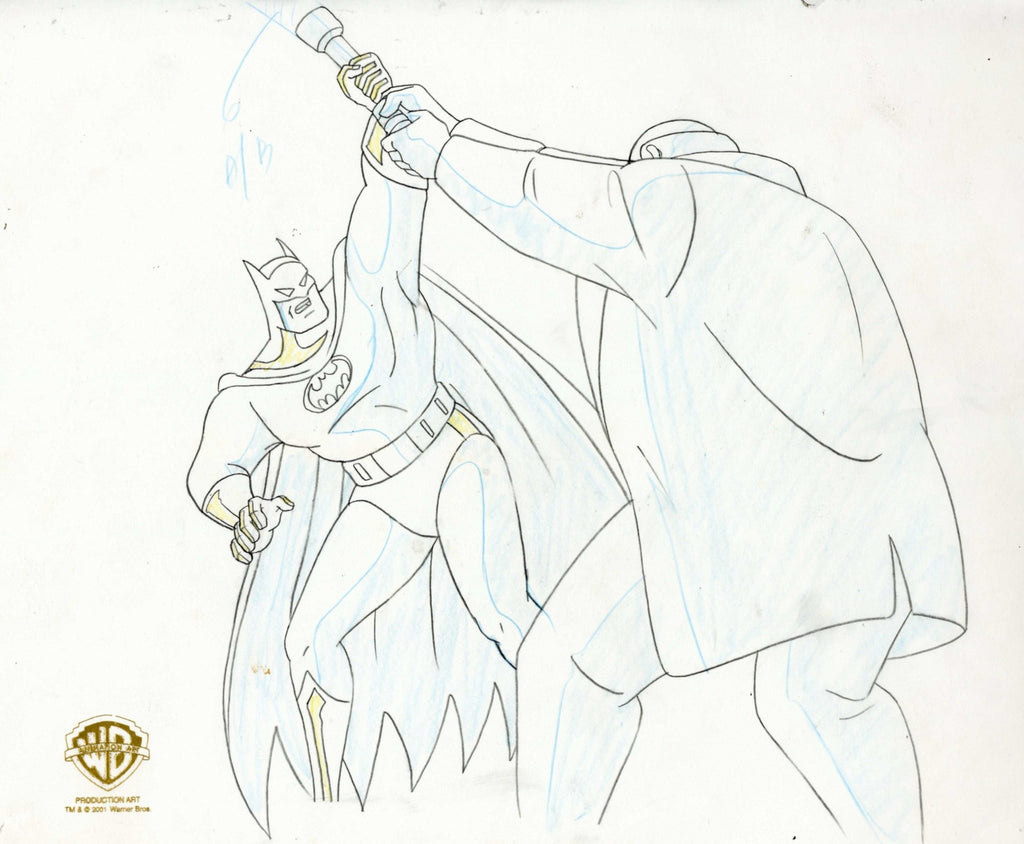 Batman The Animated Series Original Production Drawing: Batman - Choice Fine Art