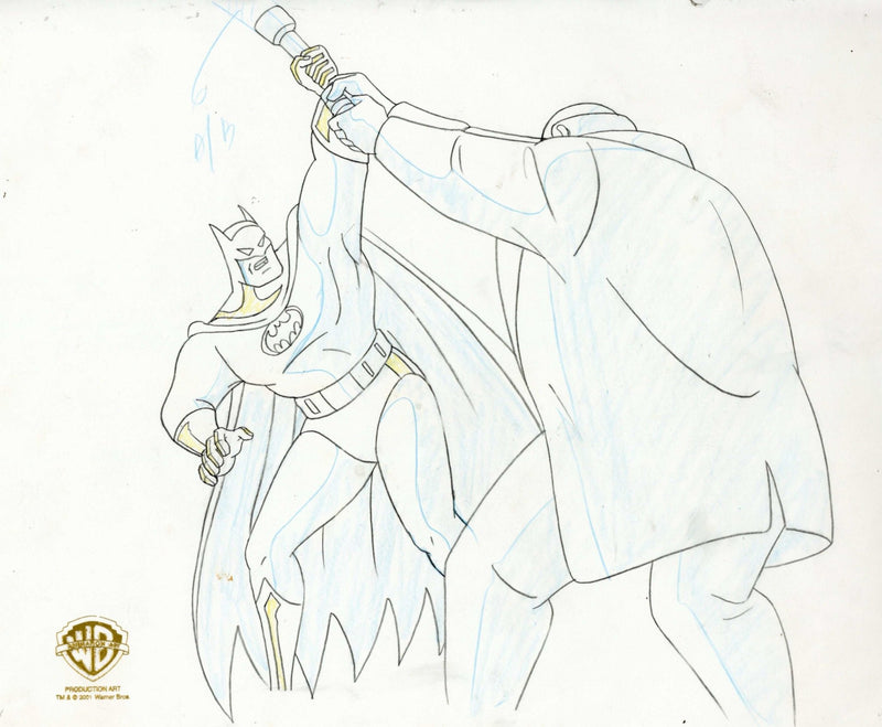 Batman The Animated Series Original Production Drawing: Batman - Choice Fine Art