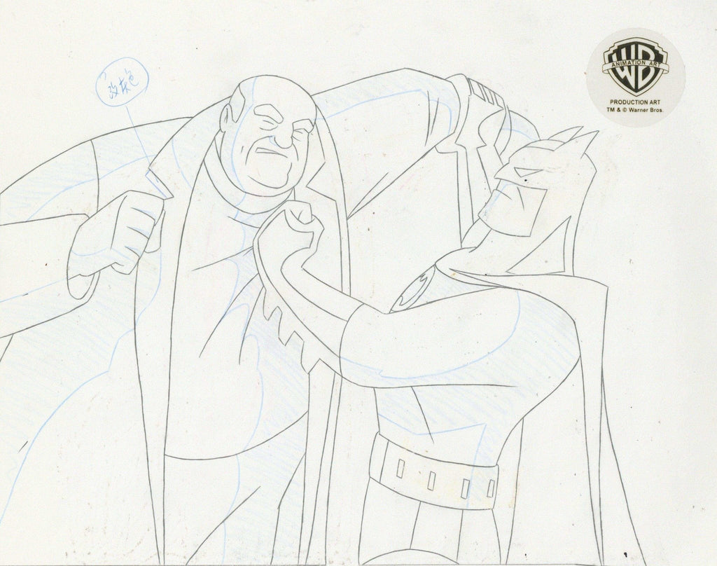 Batman The Animated Series Original Production Drawing: Batman - Choice Fine Art