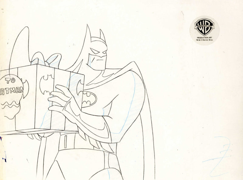 Batman The Animated Series Original Production Drawing: Batman - Choice Fine Art