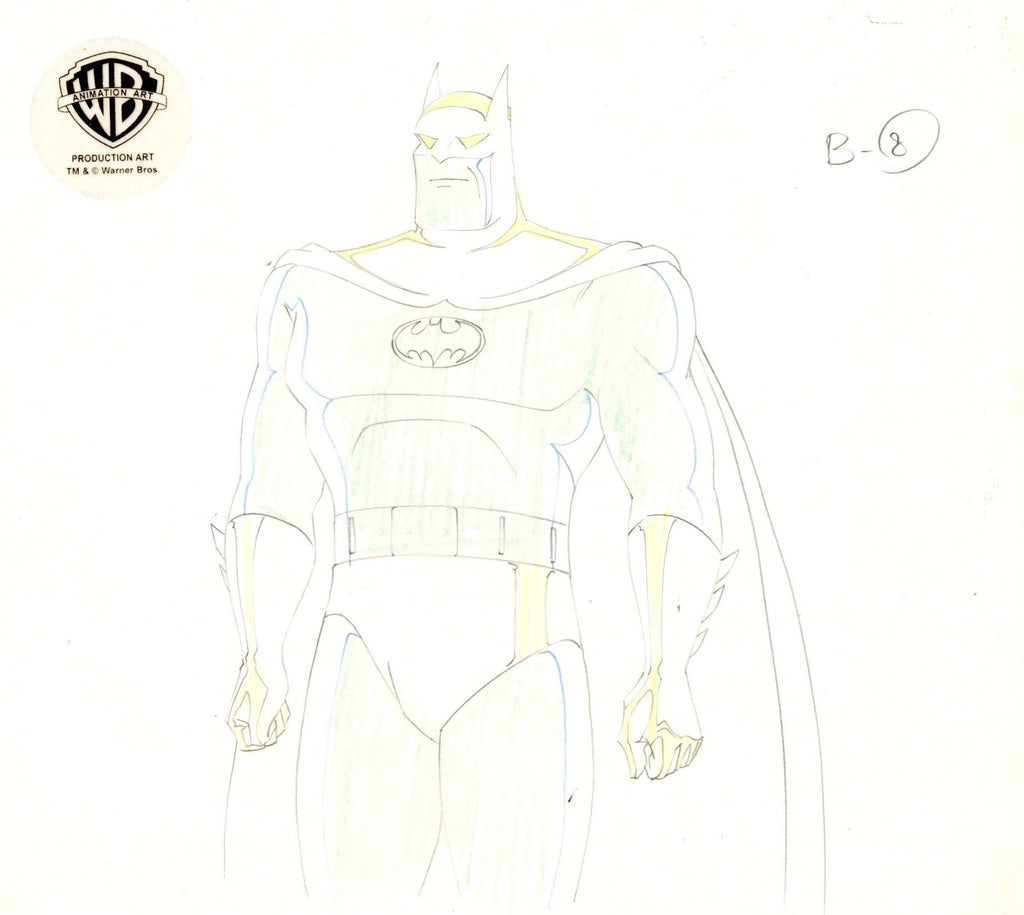 Batman The Animated Series Original Production Drawing: Batman - Choice Fine Art