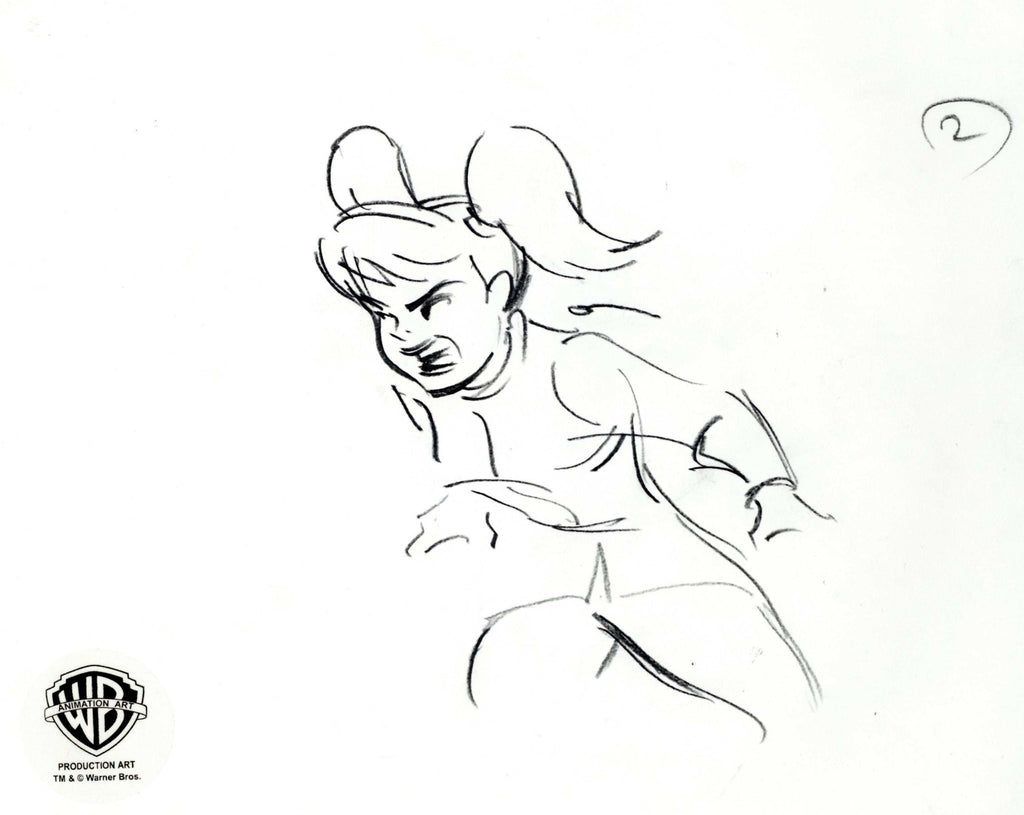 Batman The Animated Series Original Production Drawing: Harley Quinn - Choice Fine Art