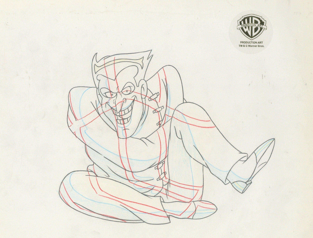 Batman The Animated Series Original Production Drawing: Joker - Choice Fine Art