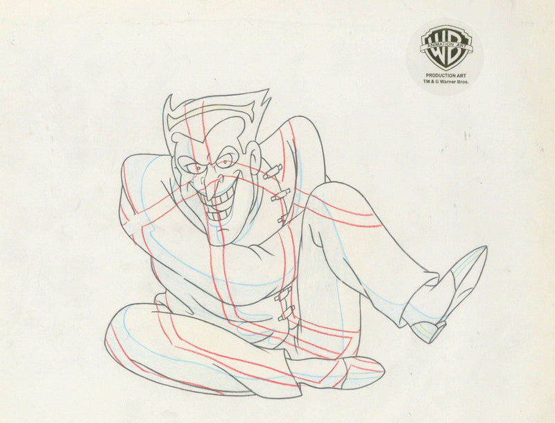 Batman The Animated Series Original Production Drawing: Joker - Choice Fine Art