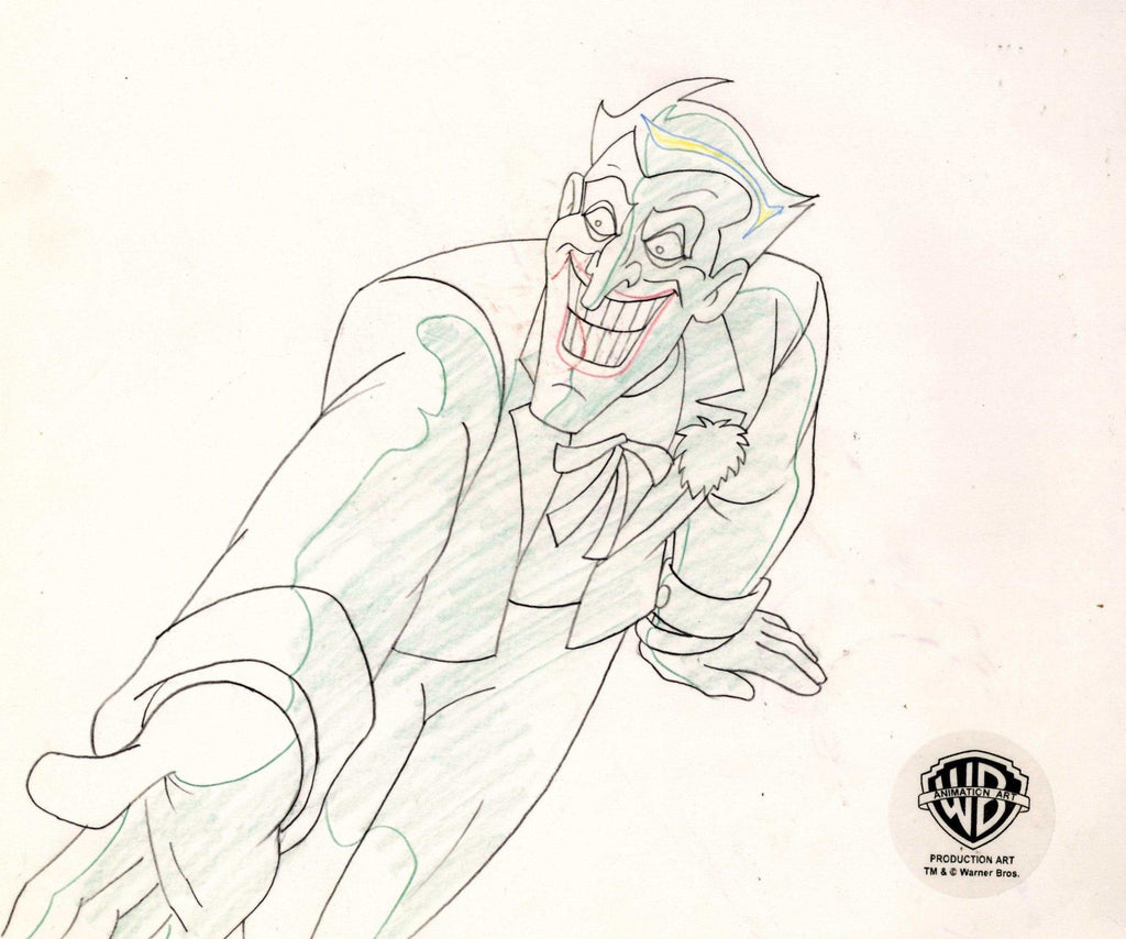 Batman The Animated Series Original Production Drawing: Joker - Choice Fine Art