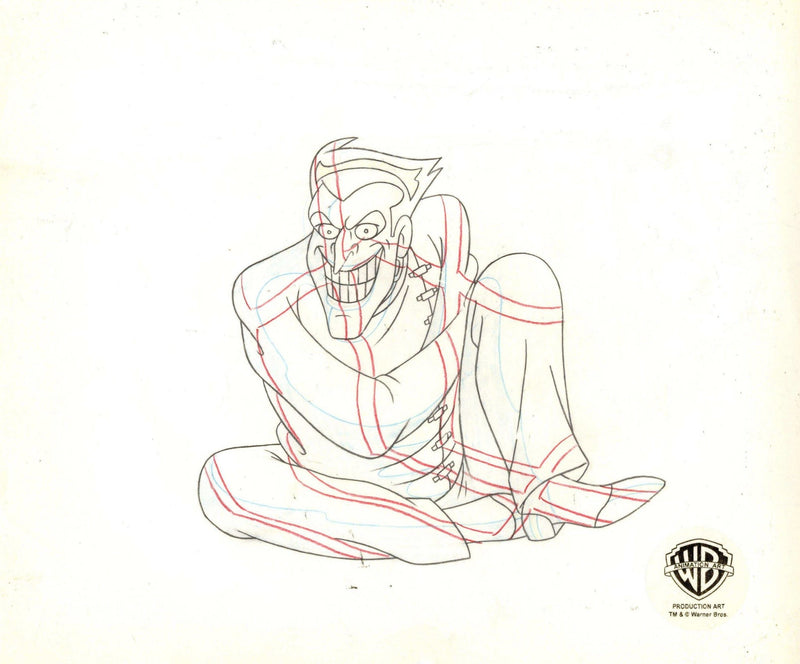 Batman The Animated Series Original Production Drawing: Joker - Choice Fine Art