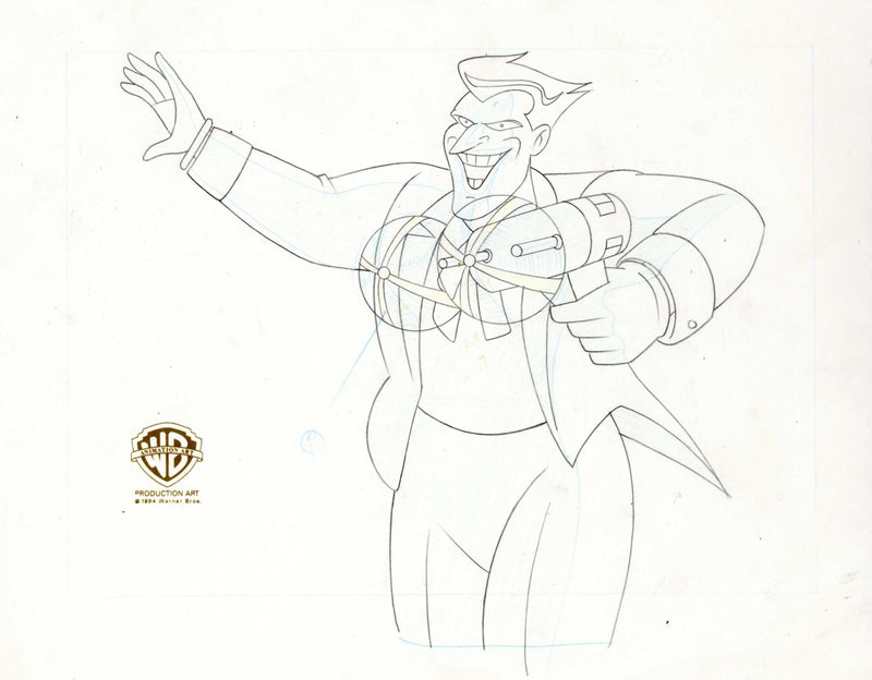 Batman The Animated Series Original Production Drawing: Joker - Choice Fine Art