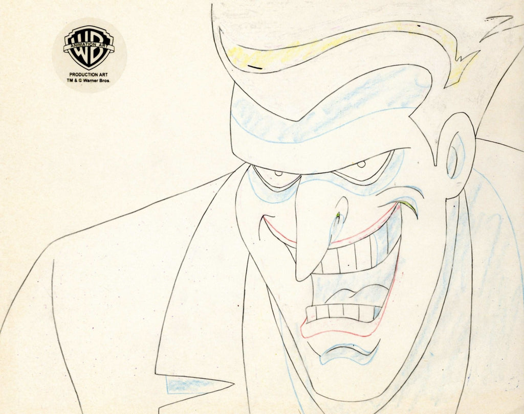 Batman The Animated Series Original Production Drawing: Joker - Choice Fine Art