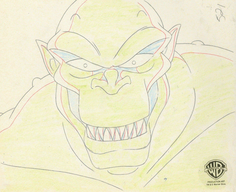 Batman The Animated Series Original Production Drawing: Killer Croc - Choice Fine Art