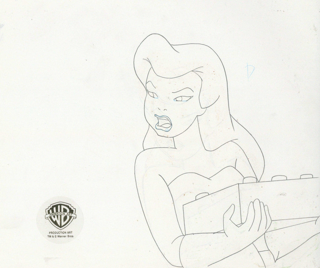 Batman The Animated Series Original Production Drawing: Poison Ivy - Choice Fine Art