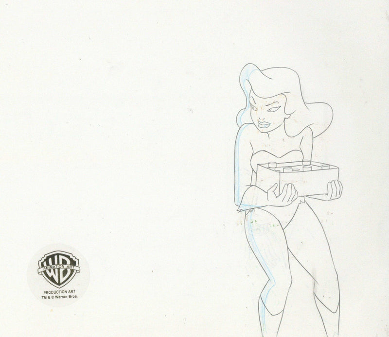 Batman The Animated Series Original Production Drawing: Poison Ivy - Choice Fine Art