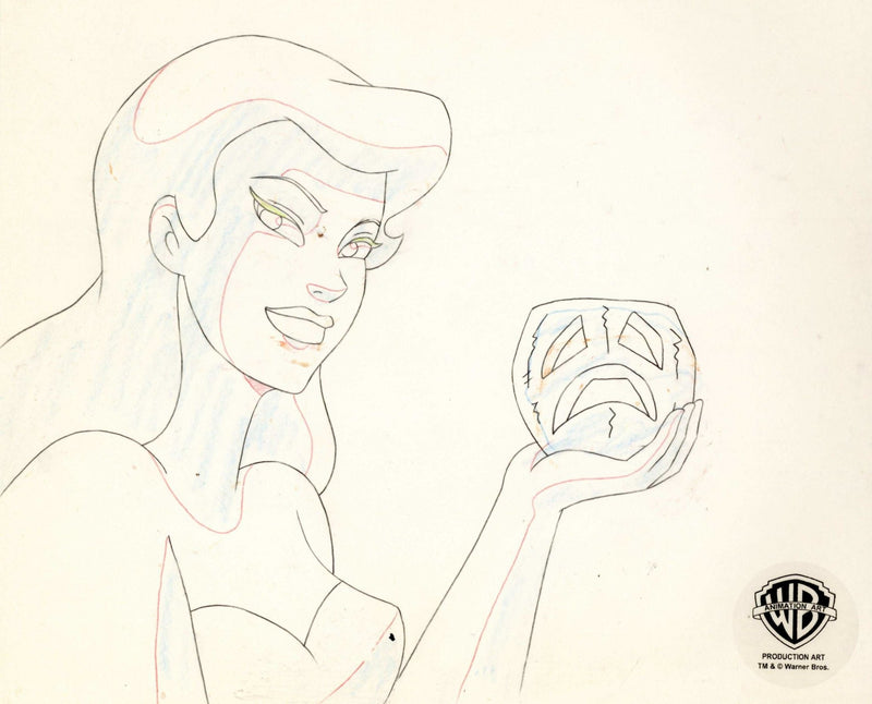 Batman The Animated Series Original Production Drawing: Poison Ivy - Choice Fine Art