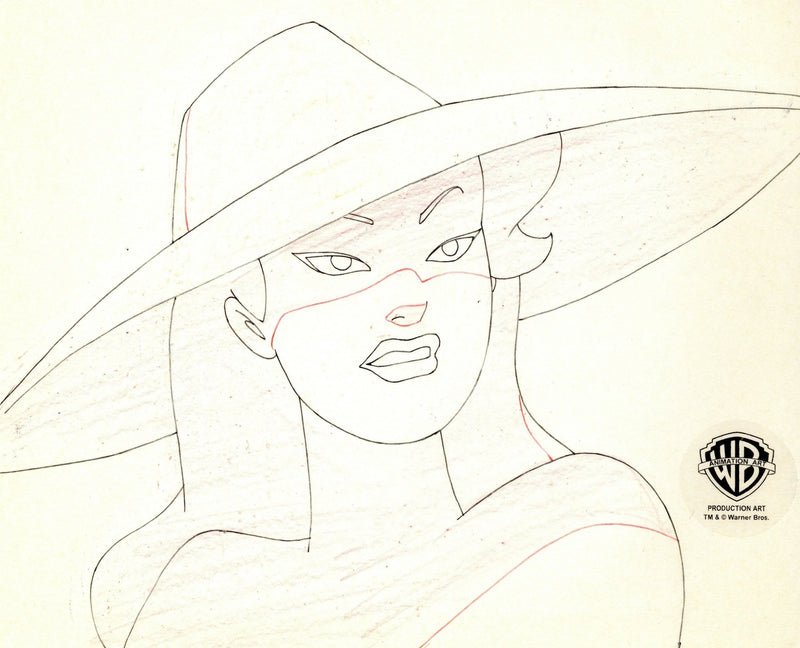 Batman The Animated Series Original Production Drawing: Poison Ivy - Choice Fine Art