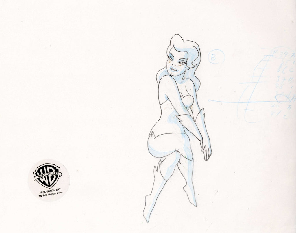 Batman The Animated Series Original Production Drawing: Poison Ivy - Choice Fine Art