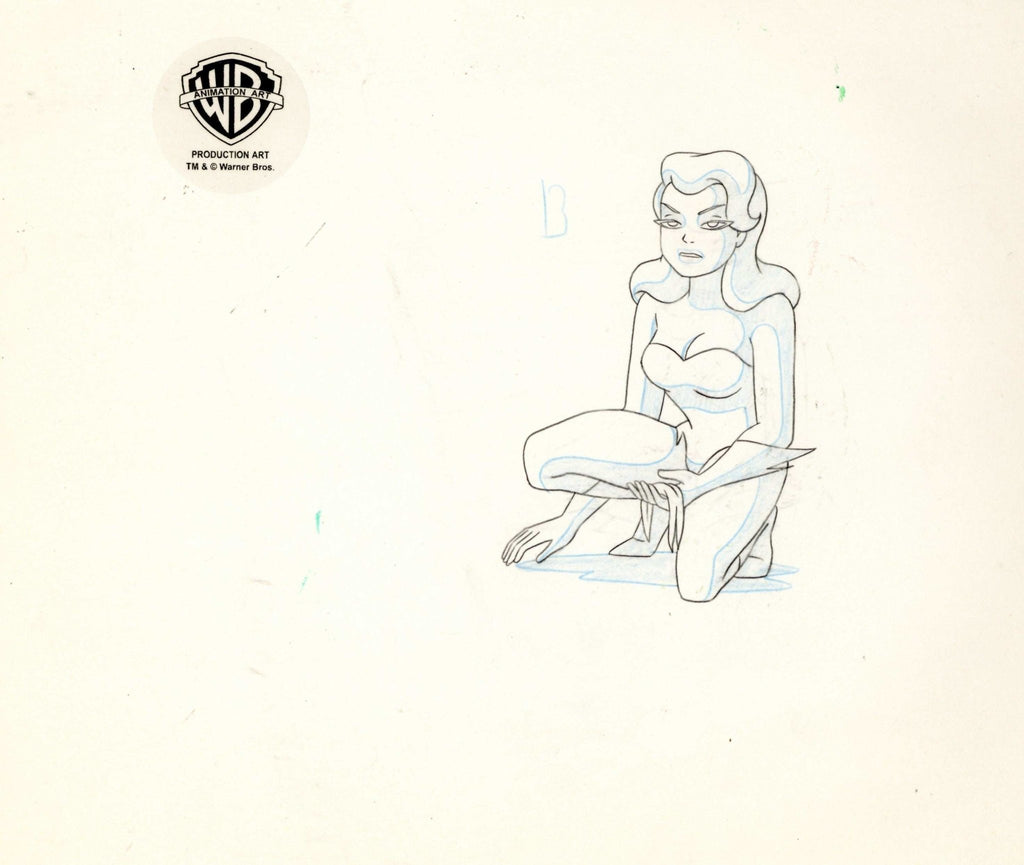 Batman The Animated Series Original Production Drawing: Poison Ivy - Choice Fine Art