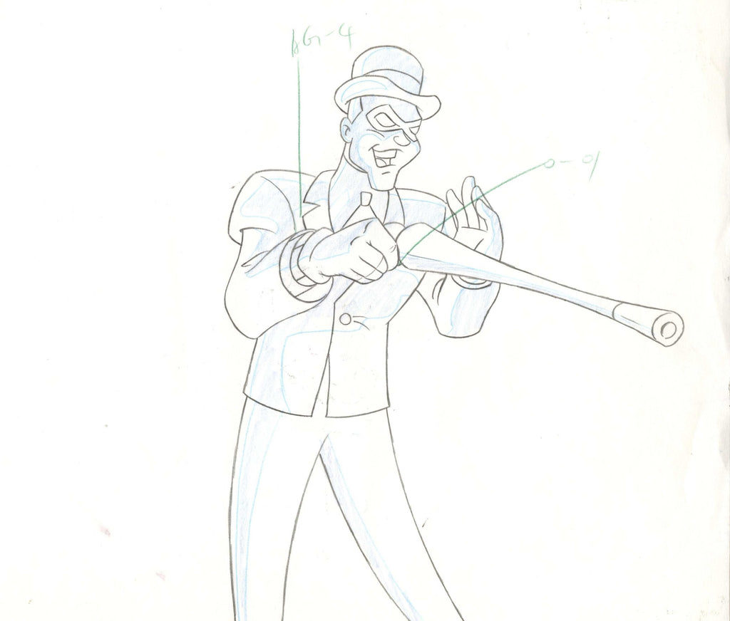 Batman The Animated Series Original Production Drawing: Riddler - Choice Fine Art