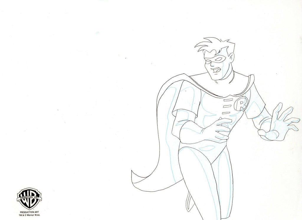 Batman The Animated Series Original Production Drawing: Robin - Choice Fine Art