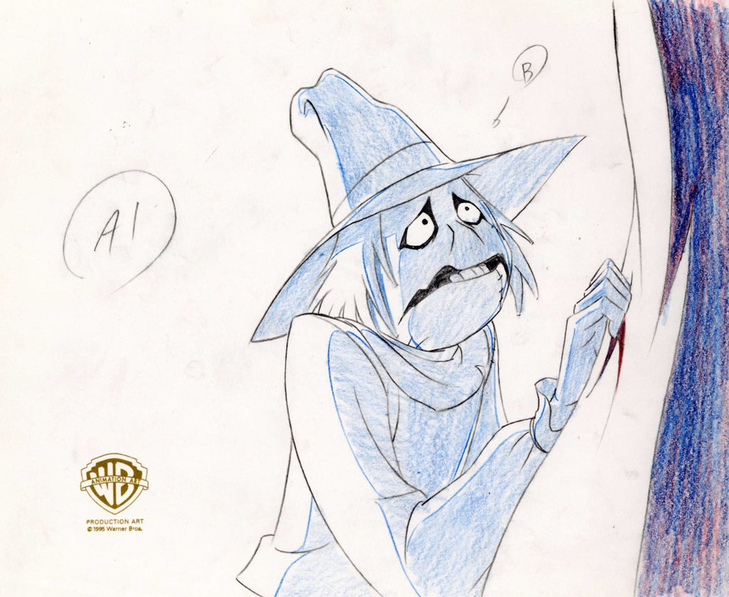 Batman The Animated Series Original Production Drawing: Scarecrow - Choice Fine Art