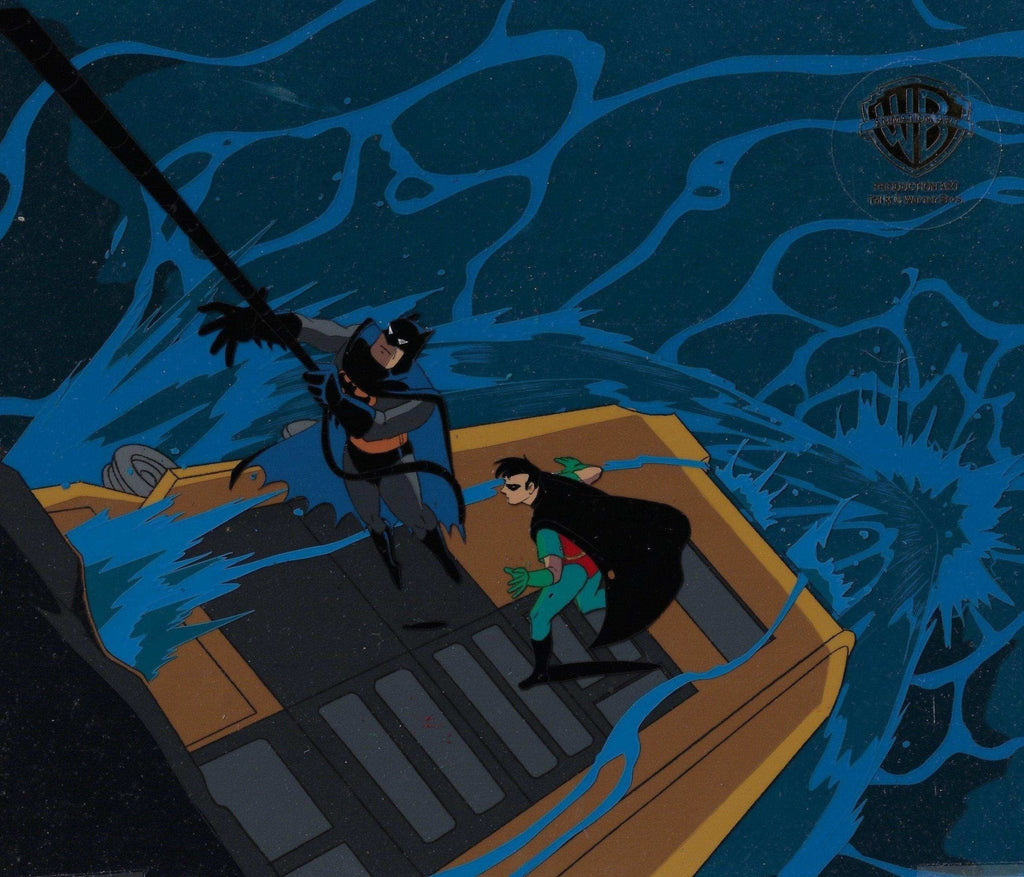 Batman The Animated Series Production Cel: Batman And Robin - Choice Fine Art