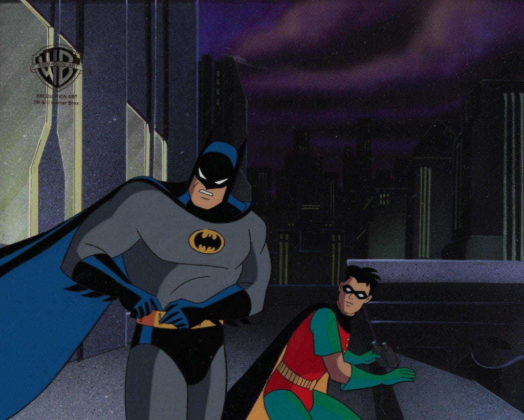 Batman The Animated Series Production Cel: Batman And Robin - Choice Fine Art