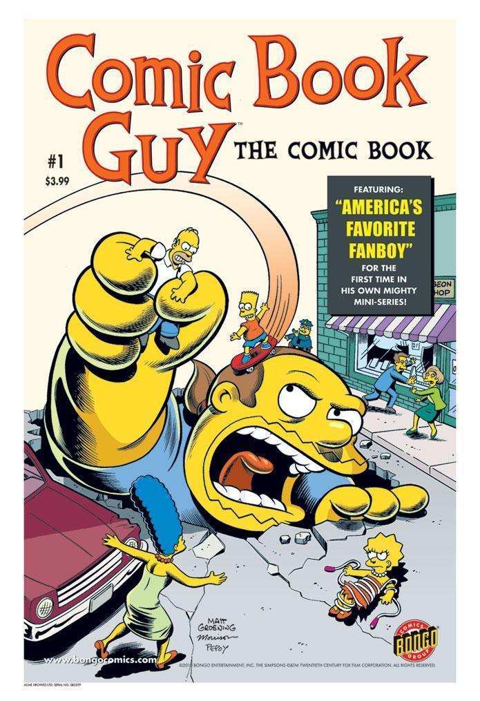 Comic Book Guy The Comic Book #1 - Choice Fine Art