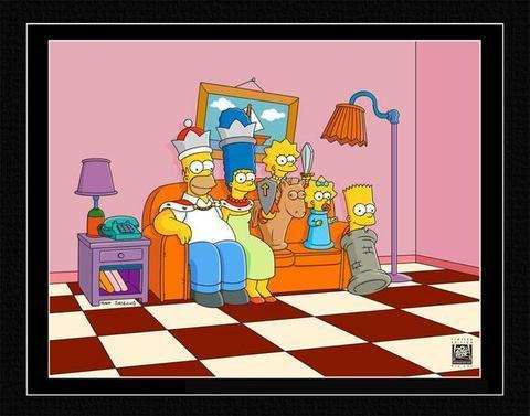 Couch Gag: Chess - Choice Fine Art