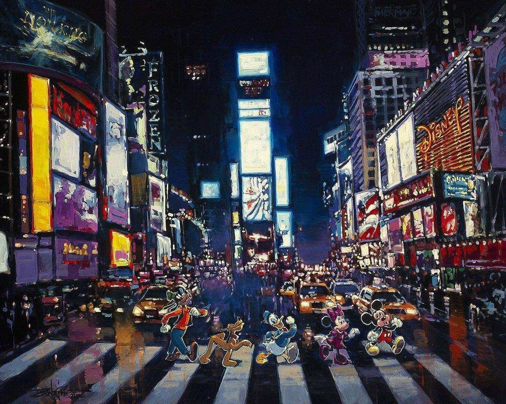 Disney Limited Edition: Bright Lights Of Manhattan - Choice Fine Art