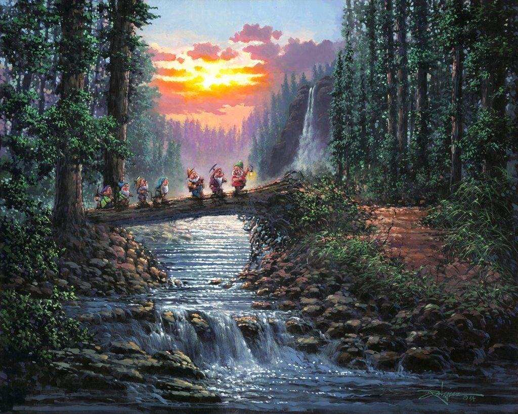 Disney Limited Edition: Forest Bridge - Choice Fine Art