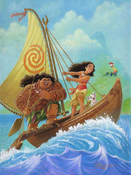 Disney Limited Edition: Moana Knows The Way - Choice Fine Art