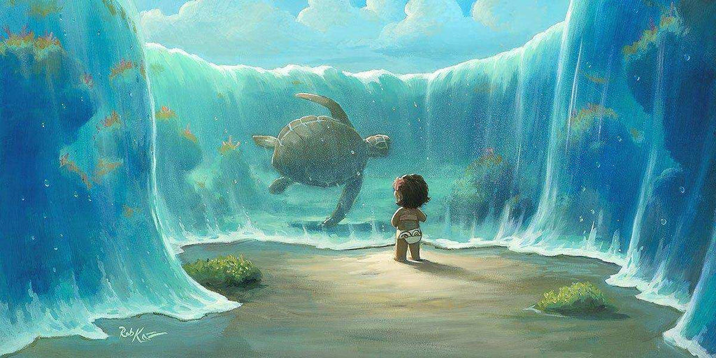 Disney Limited Edition: Moana's New Friend - Choice Fine Art