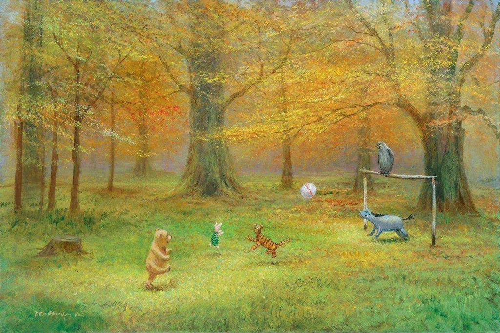 Disney Limited Edition: Pooh Soccer - Choice Fine Art