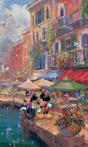 Disney Limited Edition: Romance On The Riviera - Choice Fine Art