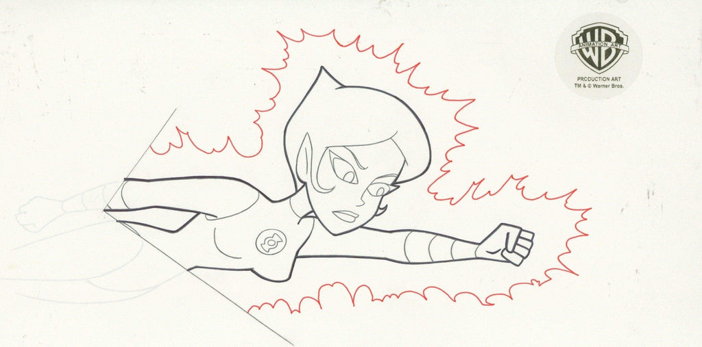 Duck Dodgers Original Production Drawing: Katma Tui - Choice Fine Art