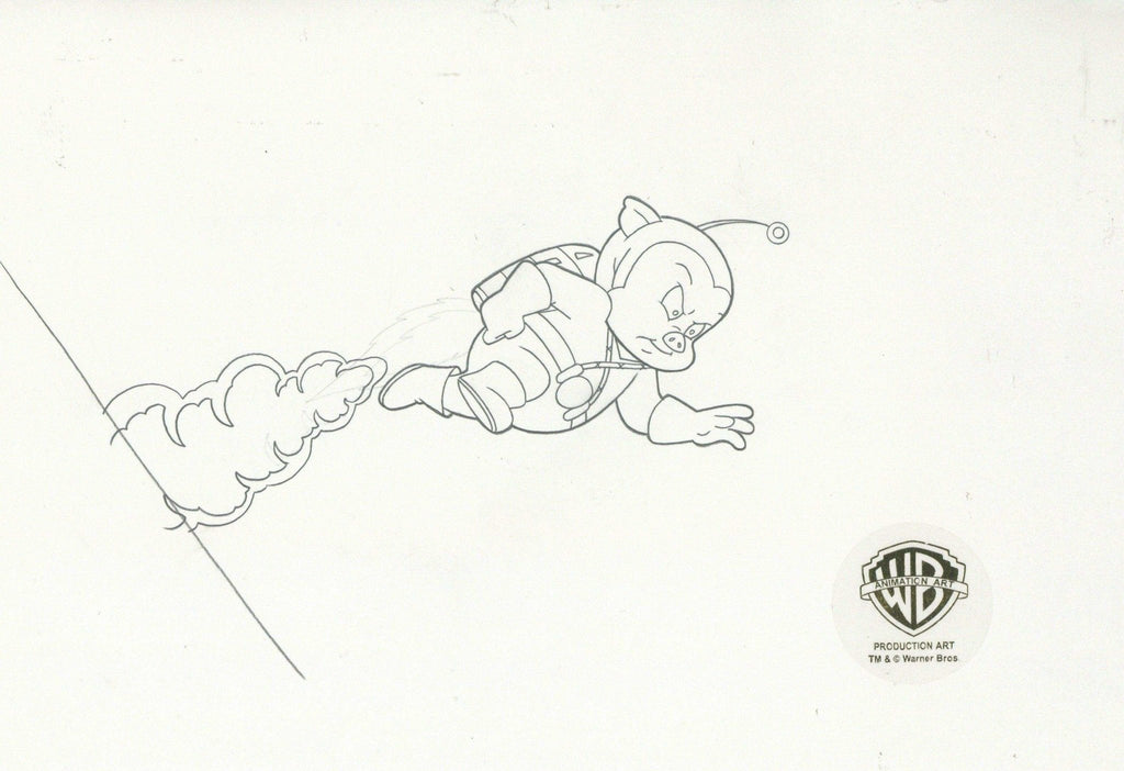 Duck Dodgers Original Production Drawing: Space Cadet - Choice Fine Art