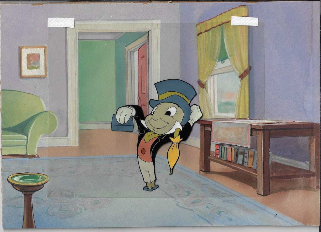 Jiminy Cricket Original Production Cel - Choice Fine Art