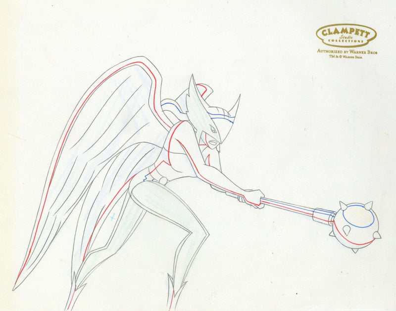 Justice League Original Production Drawing: Hawkgirl - Choice Fine Art