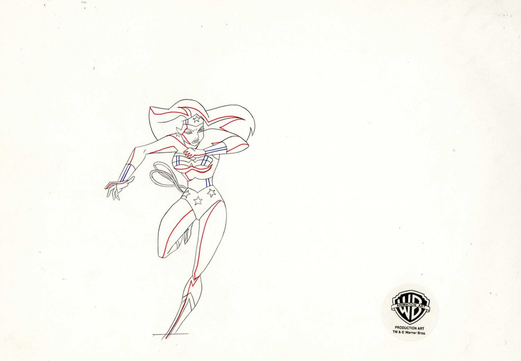 Justice League Original Production Drawing: Wonder Woman - Choice Fine Art