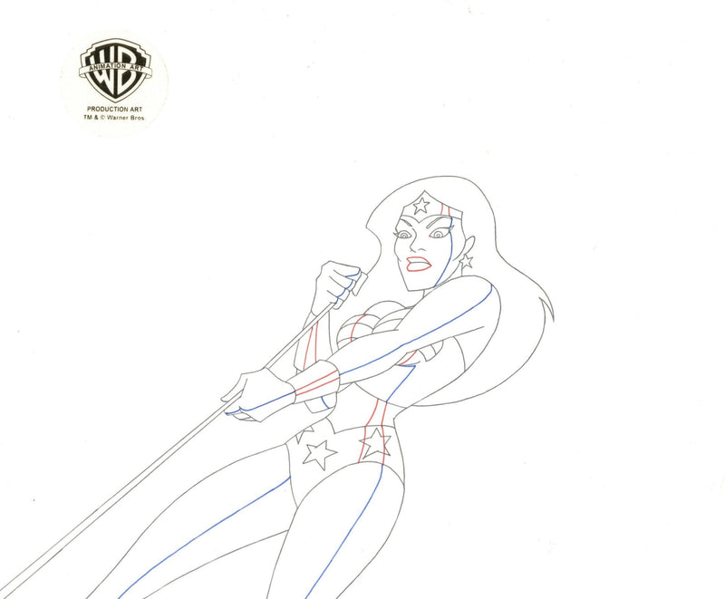 Justice League Original Production Drawing: Wonder Woman - Choice Fine Art