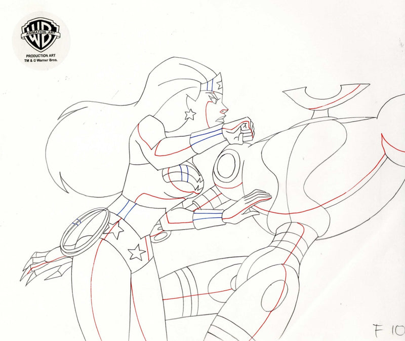 Justice League Original Production Drawing: Wonder Woman - Choice Fine Art