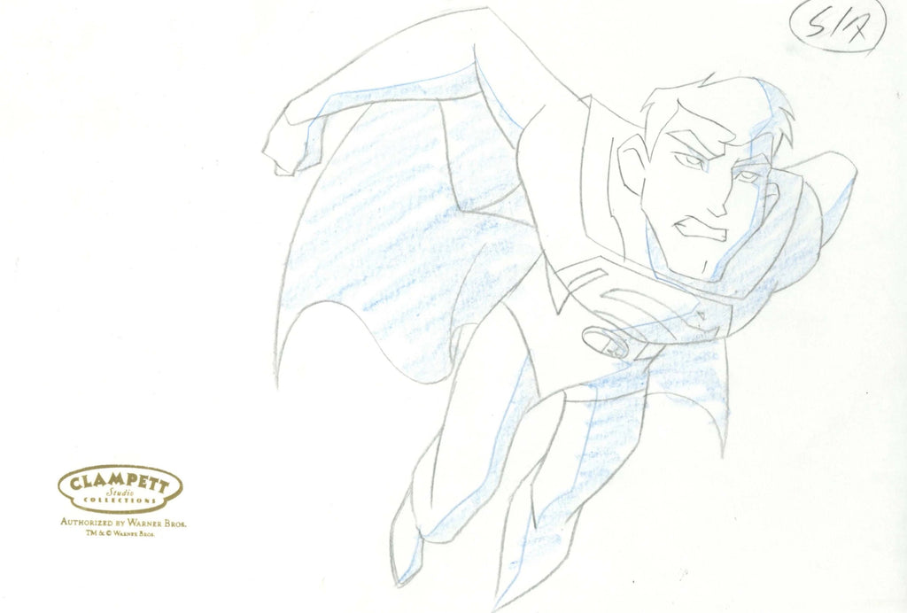 Legion of Superheroes Original Production Drawing: Superman - Choice Fine Art