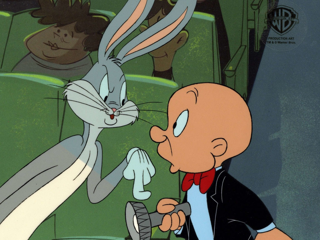 Looney Tunes Original Production Cel: Bugs Bunny and Elmer Fudd - Choice Fine Art